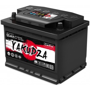 Автомобильный аккумулятор YAKUDZA 6СТ-55.0 VL