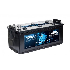 Аккумулятор BLACK ICE CLASSIC 6СТ-190.4 болт прямая (1) полярность