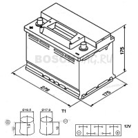 Аккумулятор VARTA Silver Dynamic E38 74 Ач (A/h) обратная полярность - 574402075