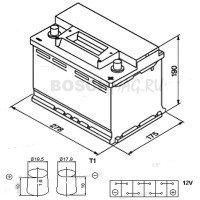 Аккумулятор VARTA Start - Stop Plus AGM E39 70 Ач (A/h) обратная полярность - 570901076