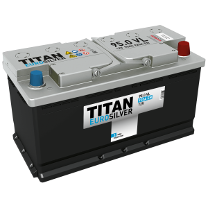 Автомобильный аккумулятор TITAN EUROSILVER 6СТ-95.0 VL