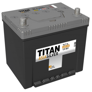Автомобильный аккумулятор TITAN ASIASILVER 6CT-70.1 VL B01