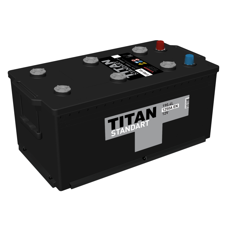 Автомобильный аккумулятор TITAN STANDART 6СТ-190.4 L