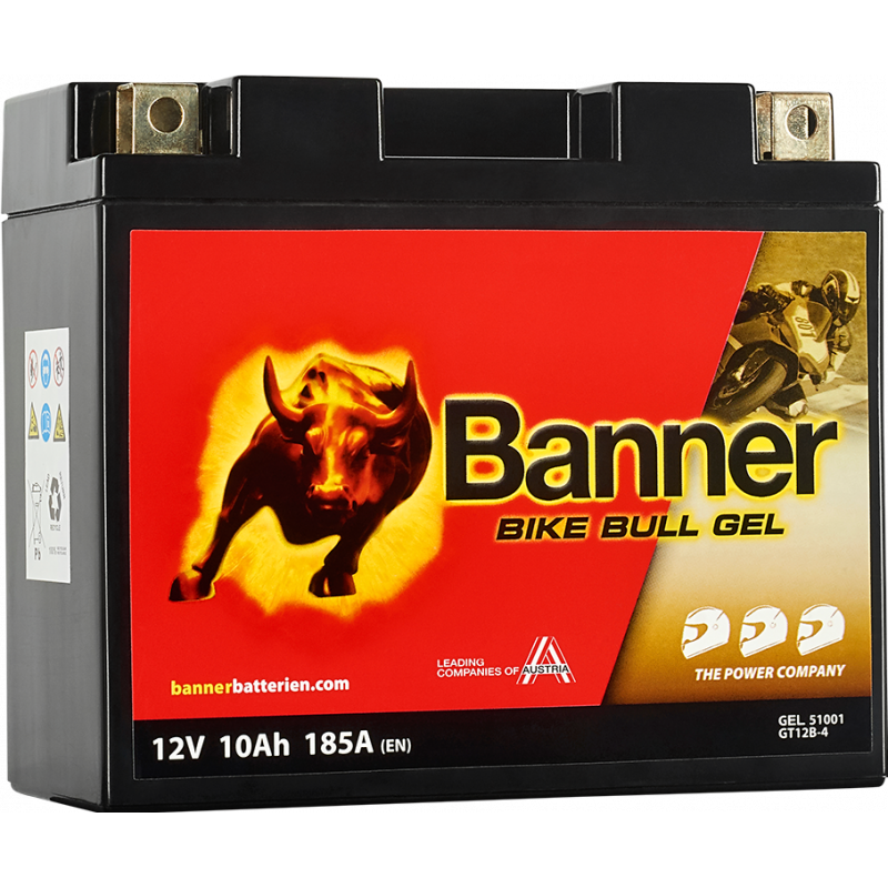 Аккумулятор Bike Bull GEL GEL 510 01 / GT12B-4