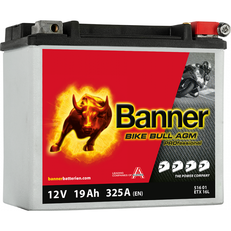 Аккумулятор Bike Bull AGM PROfessional AGM PRO 516 01 / ETX16L