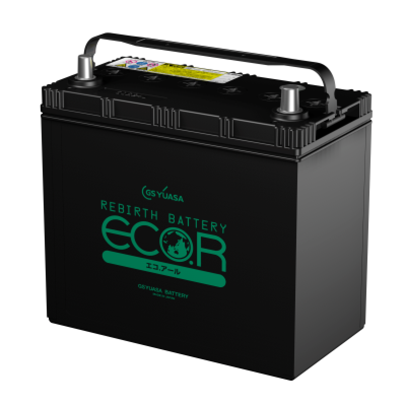 Аккумулятор GS YUASA  ECO.R 50B24R 45Ач 12В 430А прямая полярность (1)