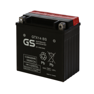 Аккумулятор GS YUASA GS GTX14-BS 12Ач 12В 200А прямая полярность (1)