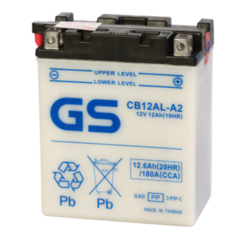 Аккумулятор GS YUASA GS CB12AL-A2 12Ач 12В 180А обратная полярность (0)