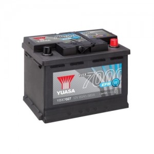 Аккумулятор GS YUASA YUASA YBX7027 60Ач 12В 560А обратная полярность (0)
