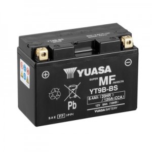Аккумулятор GS YUASA YUASA YT9B-BS 8Ач 12В 120А обратная полярность (0)