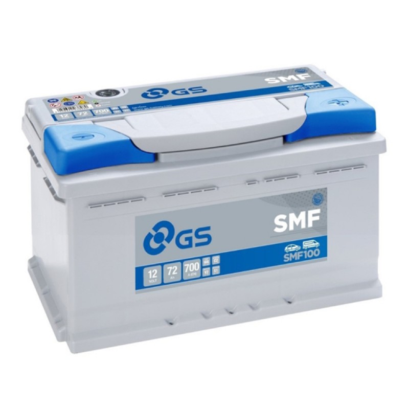 Аккумулятор GS YUASA GS SMF100 72Ач 12В 700А обратная полярность (0)