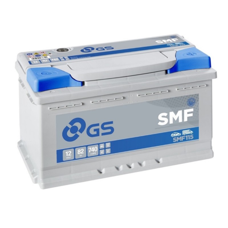 Аккумулятор GS YUASA GS SMF115 82Ач 12В 740А обратная полярность (0)