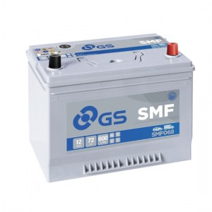 Аккумулятор GS YUASA GS SMF068 72Ач 12В 600А обратная полярность (0)
