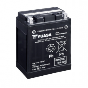 Аккумулятор GS YUASA YUASA YTX14AH-BS 12Ач 12В 210А обратная полярность (0)