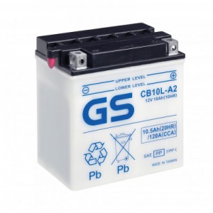 Аккумулятор GS YUASA GS CB10L-A2 10Ач 12В 120А обратная полярность (0)