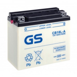 Аккумулятор GS YUASA GS CB18L-A 18Ач 12В 235А обратная полярность (0)