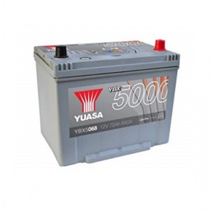 Аккумулятор GS YUASA YUASA YBX5068 75Ач 12В 640А прямая полярность (1)