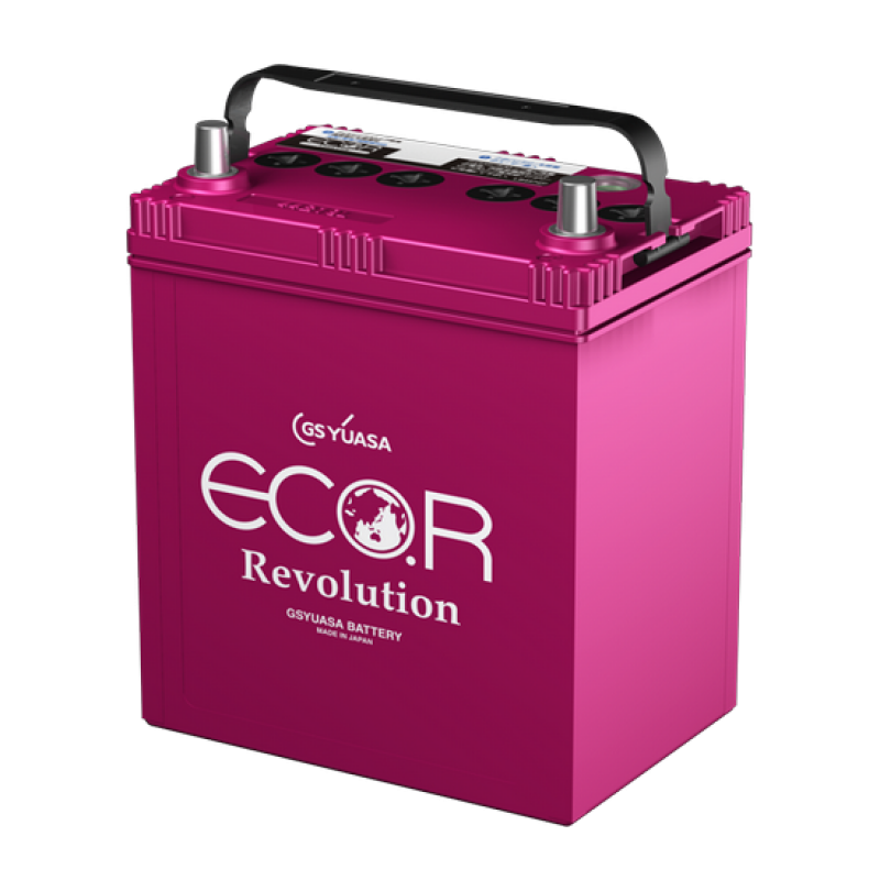 Аккумулятор GS YUASA ECO.R REVOLUTION 55B20R/M-42R 40Ач 12В 470А прямая полярность (1)