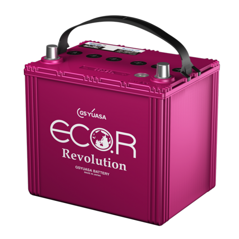 Аккумулятор GS YUASA ECO.R REVOLUTION 95D23R/Q-85R 70Ач 12В 650А прямая полярность (1)