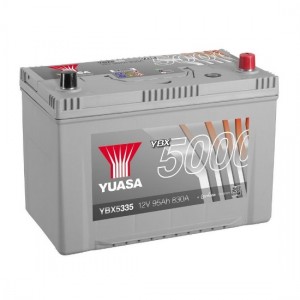 Аккумулятор GS YUASA YUASA YBX5335 95Ач 12В 830А обратная полярность (0)