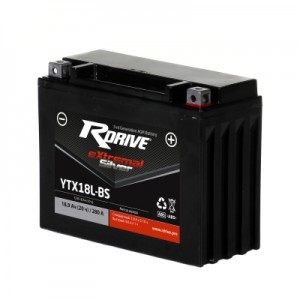 Аккумулятор RDRIVE EXTREMAL SILVER YTX18L-BS 18.9Ач 12В 280А обратная полярность (0)