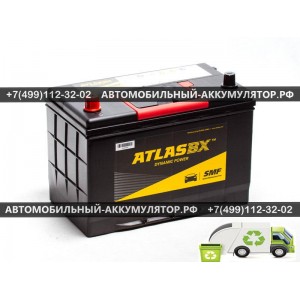 АККУМУЛЯТОР ATLAS 100Ah EN760 п.п.(302х172х220) (MF60046) (борт)
