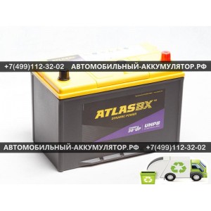 АККУМУЛЯТОР ATLAS 100Ah EN800 о.п.(302х172х220) (UMF135D31L) (борт)