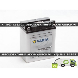 АККУМУЛЯТОР МОТО VARTA 12Ah EN160 п.п.(136х82х162) Funstart Freshpack (YB12A-B) (Y6)