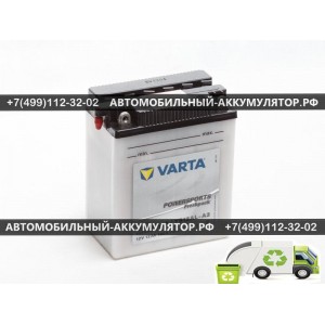 АККУМУЛЯТОР МОТО VARTA 12Ah EN160 о.п.(136х82х161) Funstart Freshpack (YB12AL-A, YB12AL-A2) (Y6)
