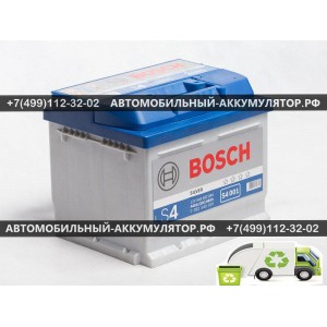 АККУМУЛЯТОР BOSCH 44Ah EN440 о.п.(207х175х175) (S4 001)