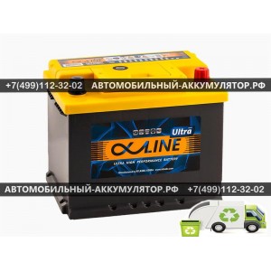 АККУМУЛЯТОР ALPHALINE ULTRA  68Ah EN680 о.п.(242x175x190)