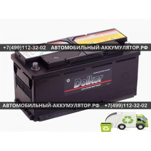 АККУМУЛЯТОР DELKOR 110AhEN900 о.п. (393x174x188)  (61038)