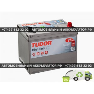АККУМУЛЯТОР TUDOR High-Tech  75Ah EN630 о.п.(270x173x222) (TA754)