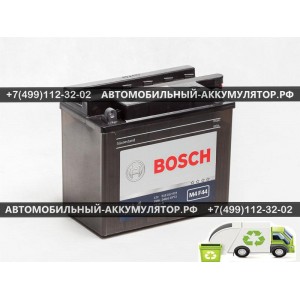 АККУМУЛЯТОР BOSCH МОТО 19Ah EN190 п.п.(176х101х156) (YB16-B) (Y6)