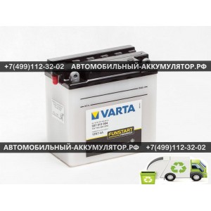АККУМУЛЯТОР МОТО VARTA  7Ah EN74 п.п.(136х75х134) POWERSPORTS Freshpack (12N7-4A) (Y6)
