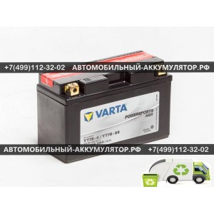 АККУМУЛЯТОР МОТО VARTA  7Ah EN120 п.п.(150х66х94) Funstart AGM (YT7B-4/YT7B-BS) (Y11)