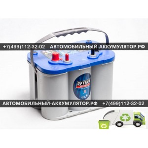 АККУМУЛЯТОР OPTIMA BlueTop 55Ah EN765 п.п.(245/254х172/175х173/200) (BT DC-4.2) [BCI D34M]
