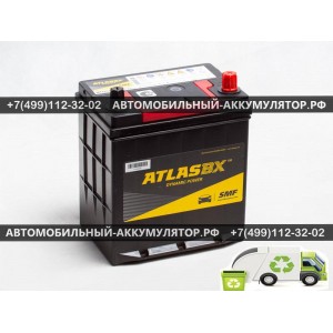 АККУМУЛЯТОР ATLAS  38Ah EN350 о.п.(187х136х220) (MF42B19FL) (борт) J