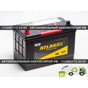 АККУМУЛЯТОР ATLAS  90Ah EN750 п.п.(302х172х220) (MF105D31R)