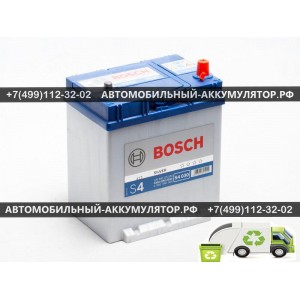 АККУМУЛЯТОР BOSCH 40Ah EN330 о.п.(187х140х227) (S4 030) J