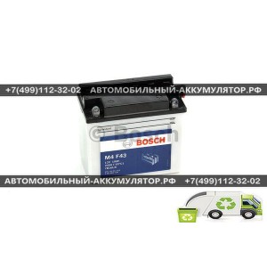 Аккумулятор BOSCH MOBA M4 F43 0092M4F430 19 Ач (A/h) - 519011019
