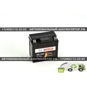 Аккумулятор BOSCH MOBA M6004 504012003 4 Ач (A/h) -YTX5L-BS