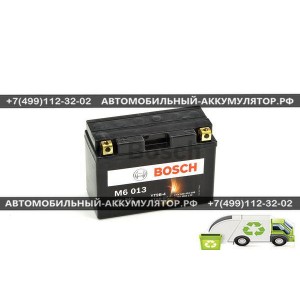 Аккумулятор BOSCH M6 013 MOBA 0092M60130 9 Ач (A/h) - 509902008