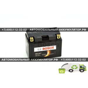 АККУМУЛЯТОР BOSCH МОТО M6 017  0092M60170 11Ач (A/h) - 511902023 / YTZ14S-BS