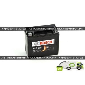 Аккумулятор BOSCH M6 024 MOBA 0092M60240 18 Ач (A/h)