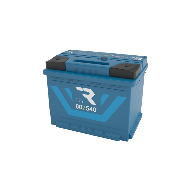 Аккумулятор RAZ 6CT - 60 L (0)  ёмкость 60 Ач пусковой ток 560А