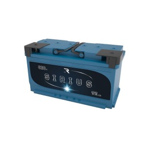 Аккумулятор SIRIUS 6CT - 92 L (0)  ёмкость 92 Ач пусковой ток 820А