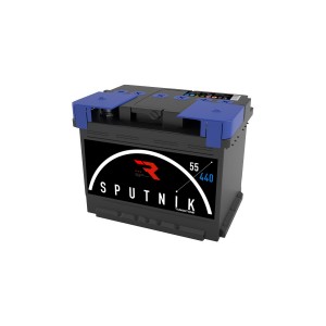 Аккумулятор Sputnik 6CT - 55 N (0)  ёмкость 55 Ач пусковой ток 460А